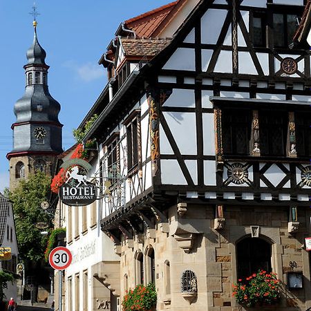 Weinkastell Zum Weissen Ross Hotel Kallstadt Bagian luar foto